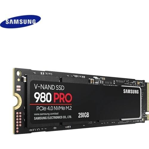 Original SAMSUNG Internal SSD 980 Pro 250GB 500GB 1TB Solid State Hard Drive PCIe 4.0 NVMe M.2 High Speed Computer Storage Disk