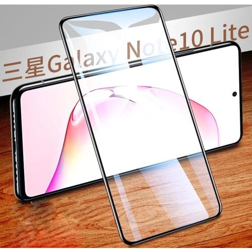 Full cover protective film for samsung galaxy note 8 9 note 10 plus pro lite tempered glass phone screen protector smartphone