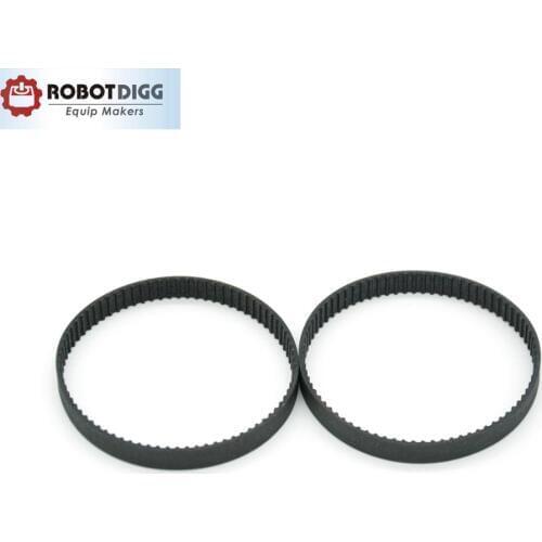10pcs/lot, MXL Timing Belt, Closed-loop, B118MXL, 3mm 6mm width