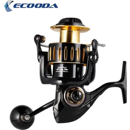 Ecooda Knight 30KG Drag Power 8000/12000/20000 Spinning Fishing Reel Boat Trolling Wheel