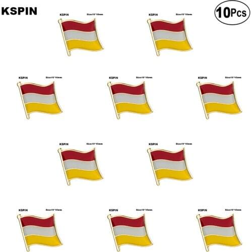 Flag Lapel Pin Flag badge Brooch Pins Badges 10Pcs a Lot