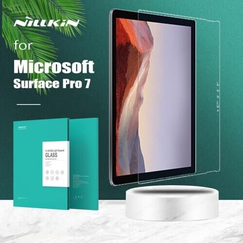 NILLKIN Tempered Glass for Microsoft Surface Pro 7 V+ Anti-Glare Screen Protector for Surface Pro 7 Anti-Blue Light Glass Film