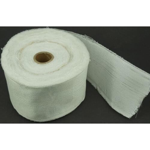 50mm*25m Fiberglass Cloth Tape Glass E-Glass Fiber Tape Plain Weave