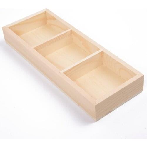 Wooden Succulent Plant Flower Pot Box Tray Container Plant Flowerpot Decor Sale