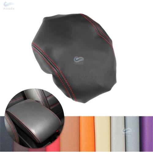 For Ford Mondeo 2007 2008 2009 2010 2011 2012 Car Accessories Center Console Lid Armrest Box Cover Microfiber Leather Decor