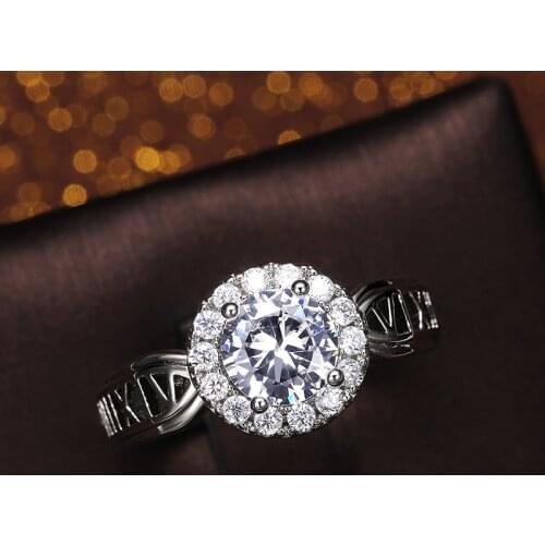 Huitan Temperament Sweet Proposal Engagement Ring for Women AAA Cubic Zirconia Brilliant Female Party Ring Luxury Trendy Jewelry