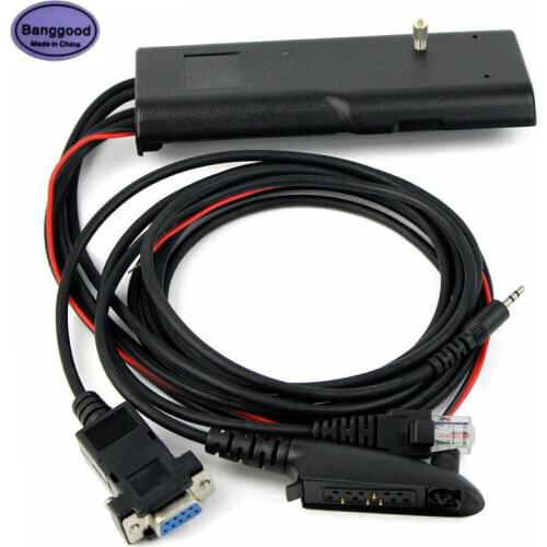 4 in 1 Programming Cable for Motorola GP88S GP328 GP300 GM300 GP88S CP200 GP340 PM400 GR400 Two Way Radio 4in1 Programming Cable