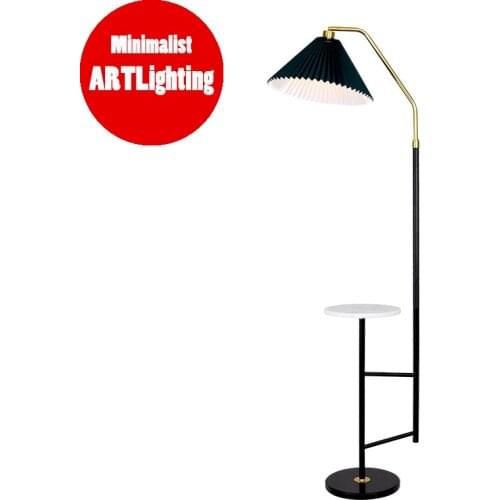 Nordic LED Corner Floor Modern Standing Lamp For Living Room Art Deco Floor Lights Hotel Bedroom Bedside Lights
