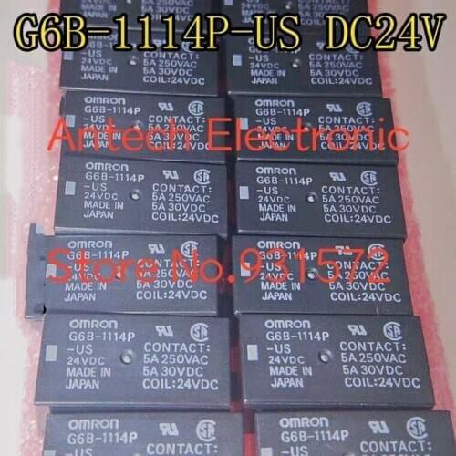 New original relay G6B-1114P-US-12VDC G6B-1114P-US-DC12V G6B-1114P-US-12V