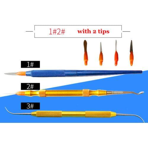 Dental Denture Ceramic Porcelain Sculpturing Knife Spatula Blade Dental Lab Tools