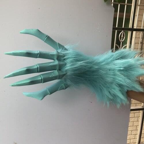 Anime Redo of Healer Kaifuku Jutsushi No Yarinaoshi Setsuna Cosplay Gloves Hand Armor Prop Halloween Christmas Fancy Party Props