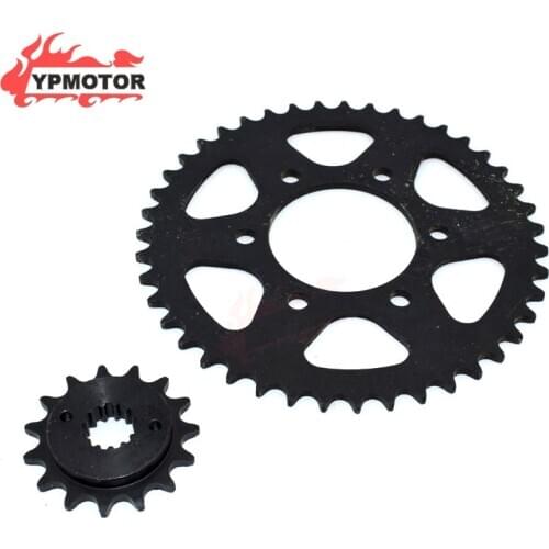 ZX-6R 05-13 Sport Bike Front & Rear Set15T 520-43T Chain Sprocket Gear For KAWASAKI Ninja ZX6R ZX636 636 2005-2013 2006 2007