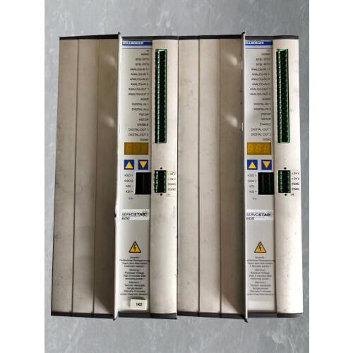 KOLLMORGEN SERVO DRIVER L+M SERVOSTAR 620-AS-FAN S62001 SPOT STOCK USED GOOD IN CONDITION