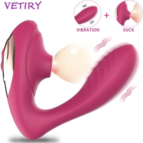 Vagina Sucking Vibrator for Women Sucker Oral Sex Suction Clitoris Stimulator Erotic Sex Toys Nipple G-spot Massage 10 Speeds