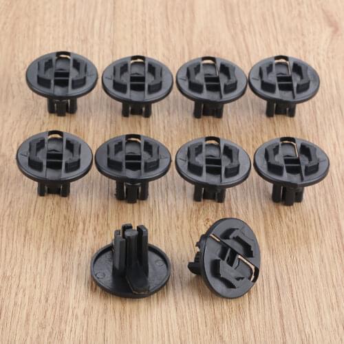 10Pcs Headlight Fastener Clips 1248210520 For Mercedes Benz W124 300CE E420 E320 E300 260E 300E 400E 500E 300D Plastic Rivets