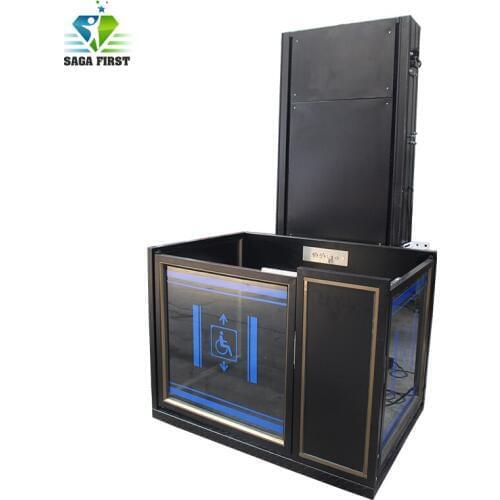 2m 200kg Hydraulic Vertical Stair Domestic Wheelchair Lift Table Platform