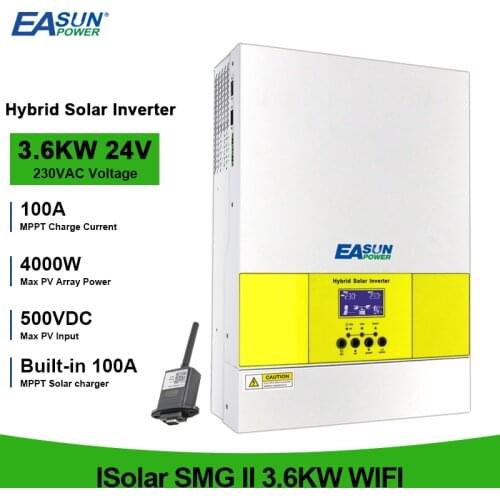 3.2KW 230VAC 24V Solar Inverter MPPT 80A Solar Charger 3200W 220V Pure Sine Wave 50Hz 60HZ Off Grid Inverter Battery Charger