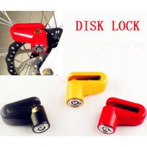 Hot Anti theft Disk Brake Rotor Lock For Scooter Bike Bicycle Motorcycle SafetyLock For Scooter Motorcycle Bicycle Safety 2pcs