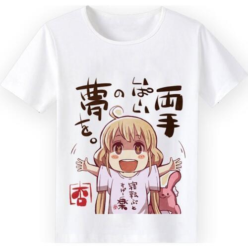 Summer T shirt Anime futaba anzu cosplay short sleeve t-shirts Casual O-neck tops tees