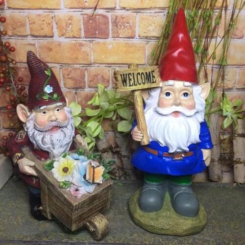 DWARF GARDEN COURTYARD VILLA PLANT DECORATION OUTDOOR LAWN ADORNMENT FLOWER POT LANDSCAPE WELCOME SIGN
