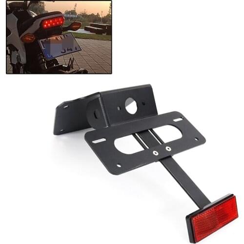 Fender Eliminator Fit For Honda Grom MSX125 2013-2015 Motorcycle Rear License Plate Tail Frame Holder Bracket with LED Light