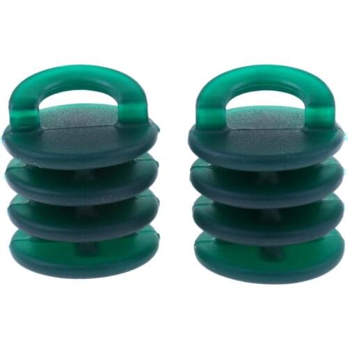 MagiDeal Strong Durable 2Pcs Nylon Kayak Boat Canoe Scupper Stoppers Drain Holes Plugs Underwater Sports Small/Large Red/Green