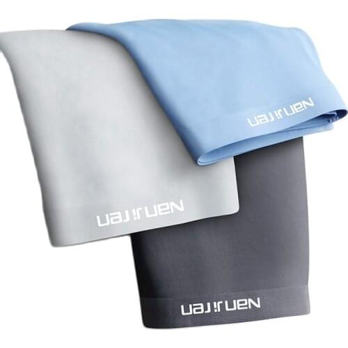 Mens Boxers NGGGN Men Four Big Yards Boy Ice Silk Underwear Summer Fashion 2021 New Pair Of Drawers