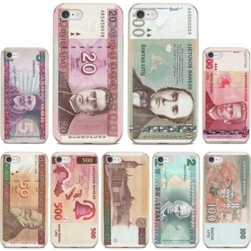 Soft Covers For Huawei P30 P40 P20 P7 P8 P9 P10 Lite Plus Pro 2015 2016 2017 Mini Lithuania Litas Money LTL Art