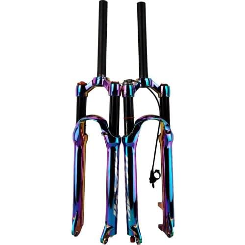 Pasak Mtb Fork 29 Air Suspension 27.5 Remote Lockout Rebound Adjustment Colorful Painting HL And RL Locking QR 9x100mm Dropout