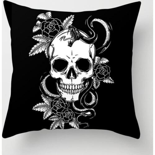 Nordic Stylish simplicity Cushion Cover white and black Pillow Case Home Decorative Pillows Cover cojines decorativos para sofa