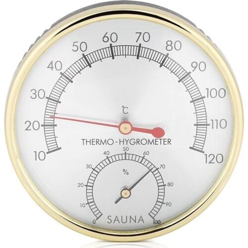 2 in 1 Sauna Thermometer Hygrometer Sauna Room Accessories Suitable for House Office Workshop School Market