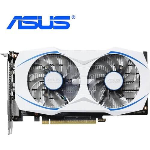 ASUS GTX 1050Ti 4G Graphics Card 128Bit GDDR5 Video Cards GTX1050Ti 4GB For Geforce 7008MHz DP HDMI PC Map DUAL-GTX1050 Ti Used