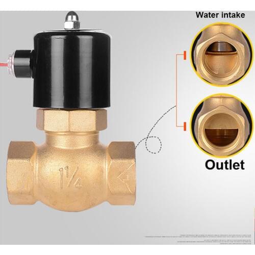 Within Thread I Steam Temperature Electromagnetism Valve 180 Degree High Pressure 16 Kg. Forerunner Type