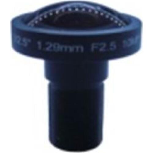 1/2.5" 10 Megapixels 1.29mm M12X0.5 185 degree super fisheye lens for surveillance camera system Smart security SL-RY129F25