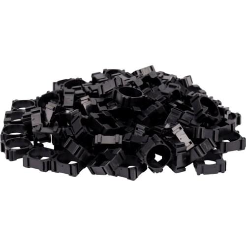 100Pcs 18650 Battery Pack Spacer Radiating Shell Plastic Holder Bracket 18.3Mm