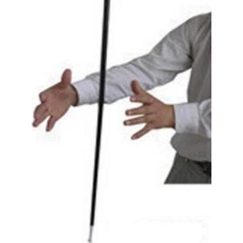 Aluminum Dancing Cane-Black - Magic Trick, Accessories,Stage Magic Props,Coin,Close Up,Comedy,Magia Toys Classic Joke Gadget