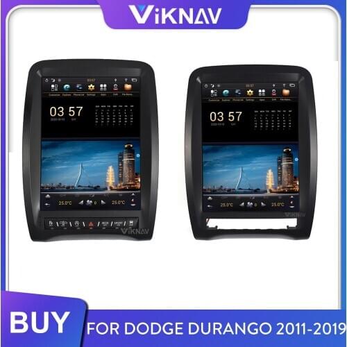 Car Radio for Dodge Durango 2011-2019 Android Screen Car Stereo Multimedia Player GPS Navigation Tape Recorder Video Player