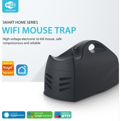 Wireless Mouse trap Mice Mousetrap Rat Pest Trap Catcher Rodent Killer WiFi Sensor APP Remote Control TUYA smart home security