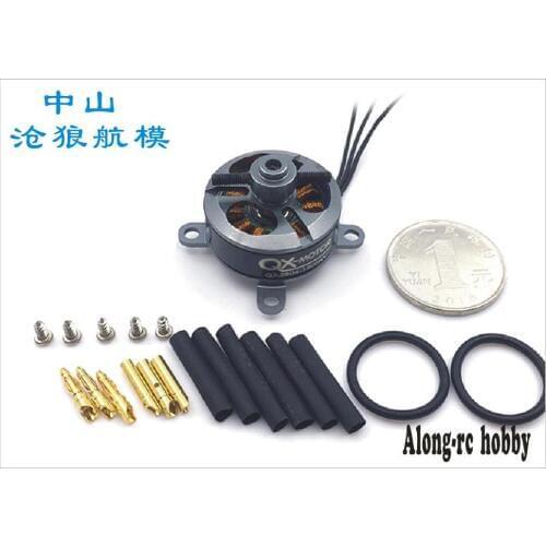 Free shipping 2PCS QA2804kv1300 OR KV1700 Brushless motor 2S PULL 450g FOR F3P 3D RC airplane model hobby MINI plane part