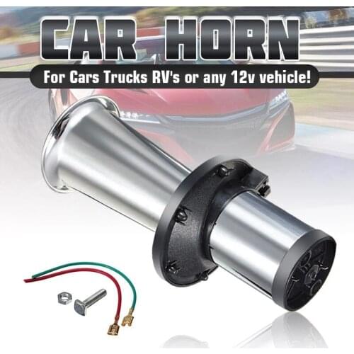 110DB 12V Antique Vintage Car Truck Air Horn OO-GA Horn For Ford Model T Style Old School Horn Chrome Siren Hooter