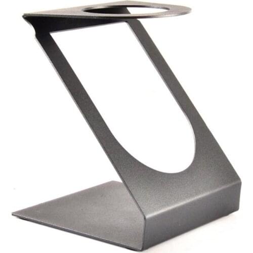 Hand Coffee Holder Metal Filter Cup Holder Black Filter Cup Shelf Thickened Drip Type V60 Filter Cup Holder Appliance Coffeware