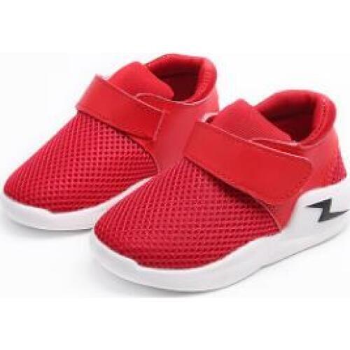 Kids shoes spring and autumn new fashion boys and girls sports shoes casual mesh shoes Velcro non-slip flat shoes school shoes