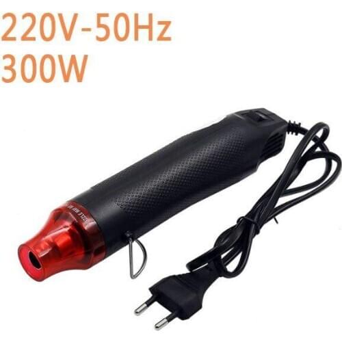 220V DIY Using Heat Machine Electric Power Tool Hot Air 300W Temperature Machine with Seat Shrink Plastic