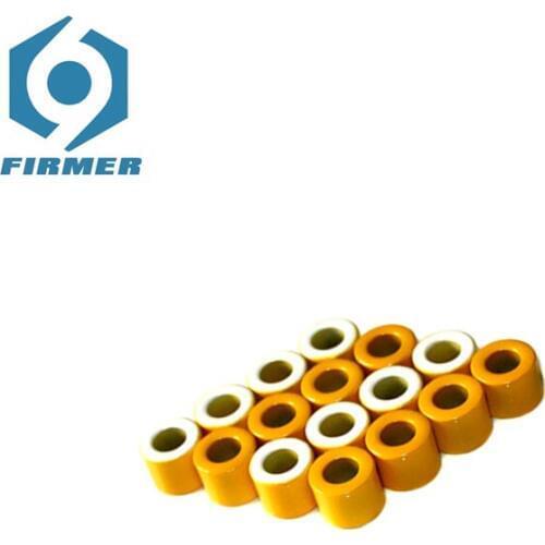 Ferrite Cores 15.2x8.53x11.84 mm 50 pcs Toroidal Core Ferrite Chokes Ring Iron Powder Inductor Ferrite Rings Yellow White