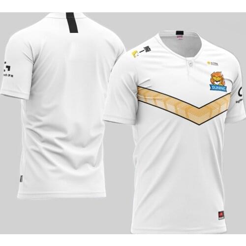 Summer new e-sports team jerseys e-sports competition LOL LPL SN mens and womens T-shirts custom ID oversized T-shirt printing