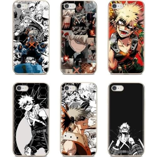 For HTC U11 U12 One X9 M7 M8 A9 M9 M10 Plus Desire 630 530 626 628 816 820 830 Soft Case Covers Katsuki Bakugo