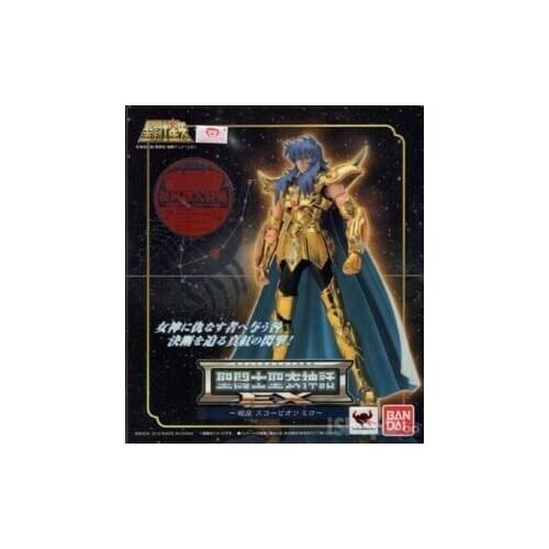 New Model toys Saint Seiya Cloth Myth Gold Ex 2.0 Scorpio Milo Action Figure toy Bandai collector