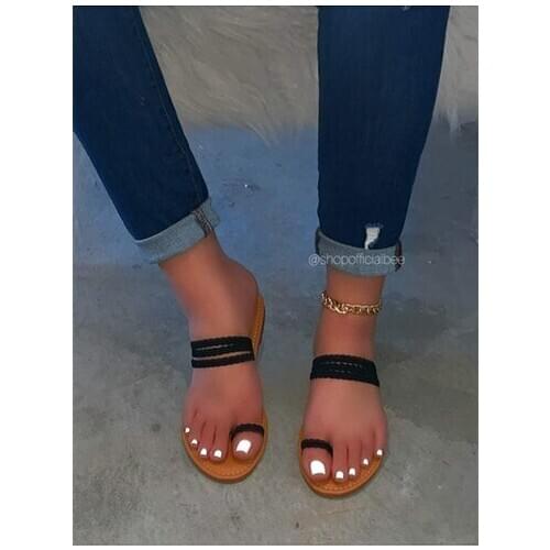 2020 new womens solid color slippers sandal twisted twist flops summer sandal European and American explosion models multicolor