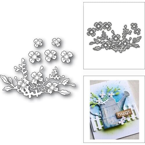 New Delicate Bouquet Flower 2020 Metal Cutting Dies for DIY Scrapbooking and Card Making Decorative Embossing Craft No Stamps