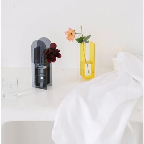 Flower Vase For Table Decoration Living Room Decorative Vase Modern Flowers Arrangement Handmade Flower Vase Mariage